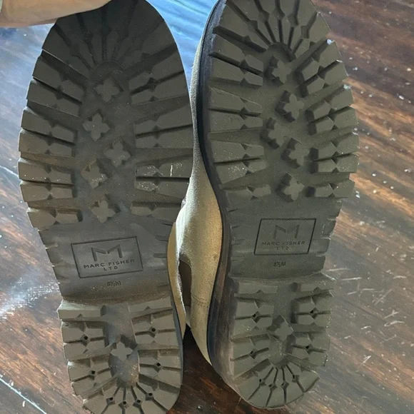 Marc Fisher Tan Ankle Boots - Picture 6 of 8